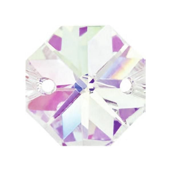 P Octagon 2611 14 mm crystal AB