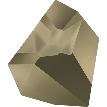 Кристаллы 4923 28,0*24,0 mm Crystal Metallic Light Gold