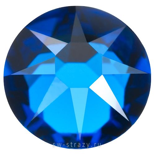 Стразы горячей фиксации 2078 ss 34 Capri Blue HF