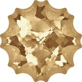 Кристаллы 4195 22 mm Crystal Golden Shadow