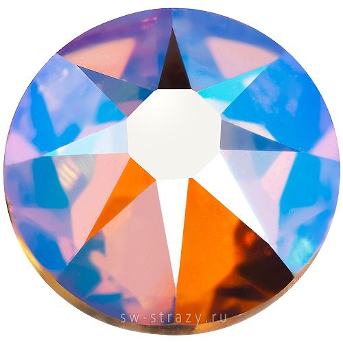 Стразы горячей фиксации 2078 ss 34 Light Colorado Topaz Shimmer HF