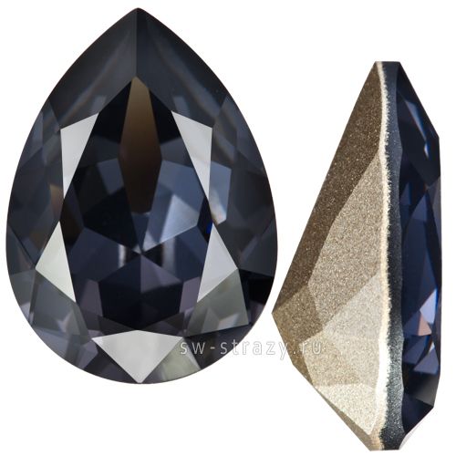 Кристаллы 4320 18x13 mm Graphite