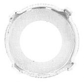 1695/S 10 mm 1PH20H Rhodium Plating