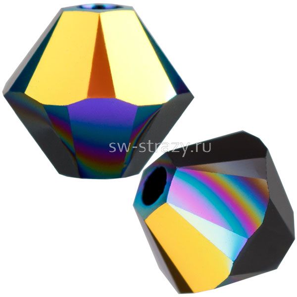 Бусины 5328 3 mm Jet AB