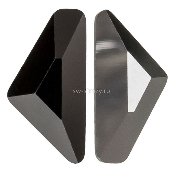 2738 12x6 mm Jet Hematite F