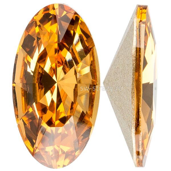 Кристаллы 4162 10,0x5,5 mm Light Colorado Topaz