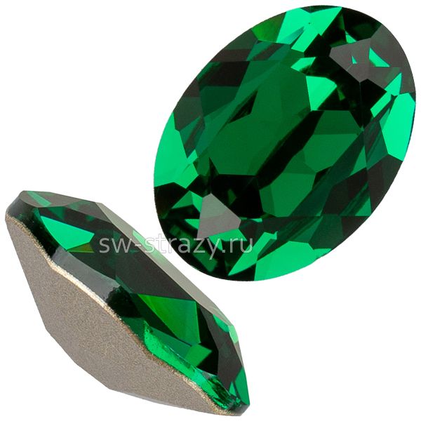 Кристаллы 4120 18x13 mm Majestic Green