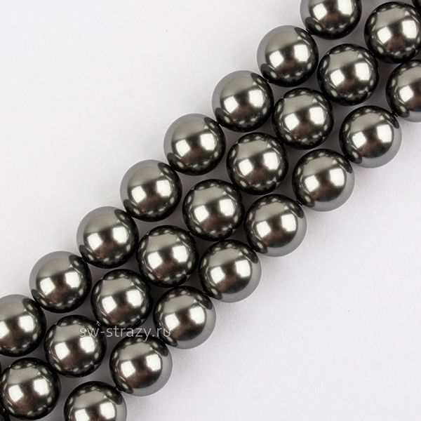 Жемчужины 5810 4 mm Crystal Dark Grey Pearl