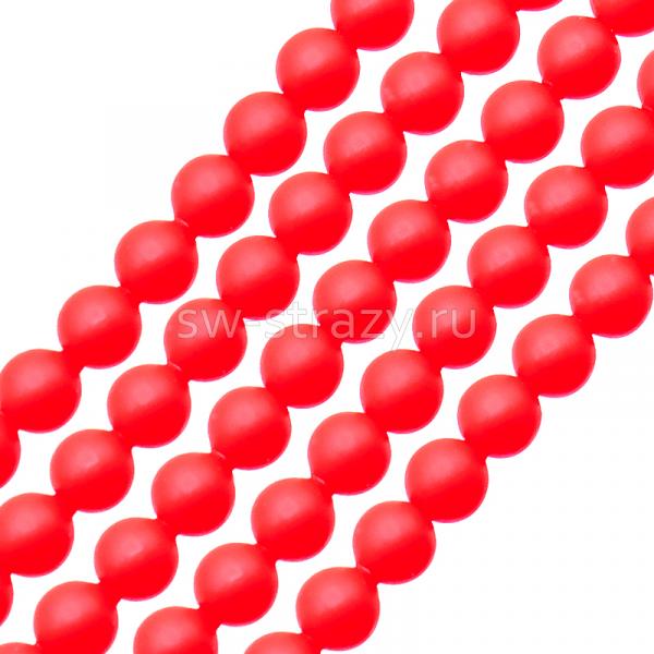 Жемчужины 5810 8 mm Crystal Neon Red Pearl