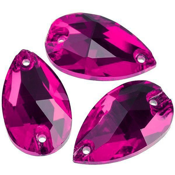 3430 11*18 mm Fuchsia K9
