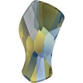 2798 10 mm Crystal Iridescent Green F