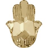 Кристаллы 4778 18x13,7 mm Crystal Golden Shadow