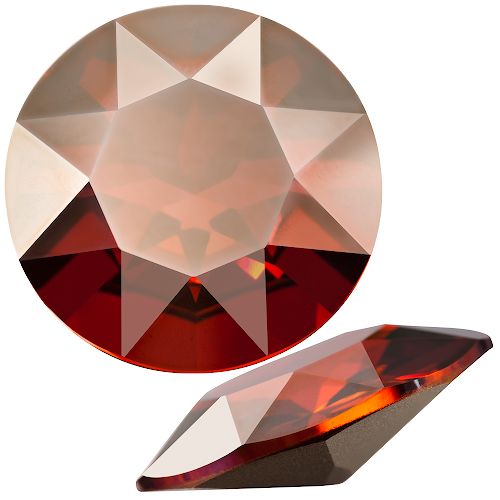 Риволи 1201 27 mm Crystal Red Magma F