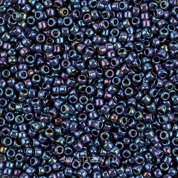 Бисер круглый 15/0 #0088 Металлизированный, космос