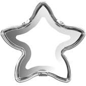 4754/S 8x8 mm 3PH20H Rhodium Plating