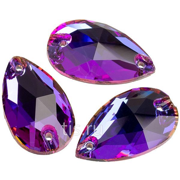 3430 7*12 mm Crystal Violet Blue