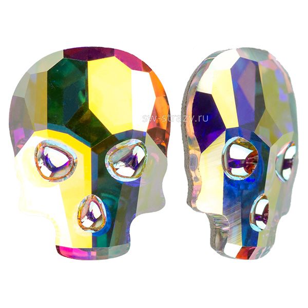 Стразы горячей фиксации 2856 14x10,5 mm Crystal AB HF