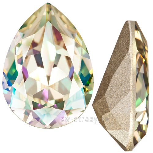 Кристаллы 4320 14x10 mm Crystal Luminous Green