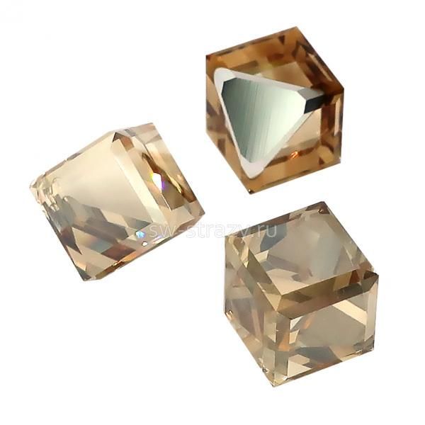 Кристаллы 4841 4 mm Crystal Golden Shadow