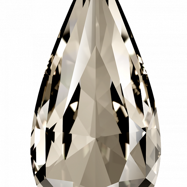 Кристаллы 4322 10x5 mm Crystal Silver Shade