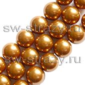 Жемчужины 5811 14 mm Crystal Copper Pearl