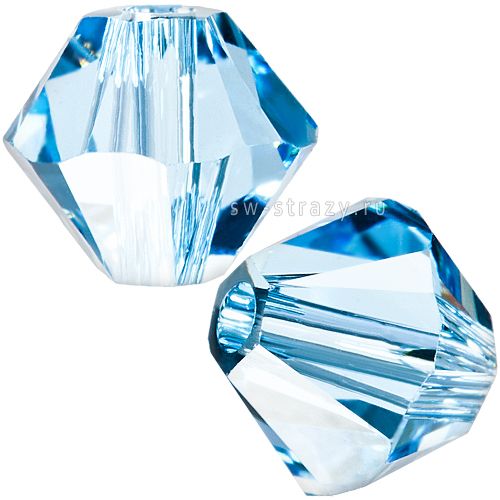 Бусины 5328 3 mm Aquamarine