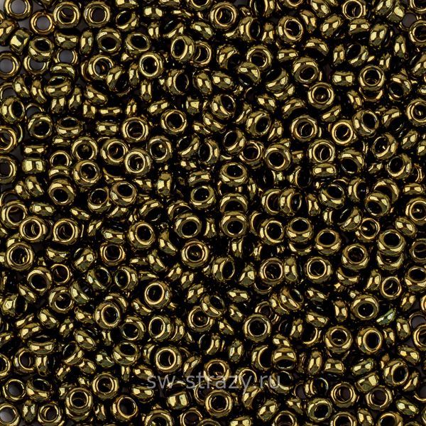Demi Round 11/0 #0422 Темный антик золотой глянец